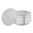 thumbnail image 2 of EPOTOOR Clear Thick Round Durable Sturdy Plastic Duty Sturdy Plant Saucer Drip Trays, 2 of 11