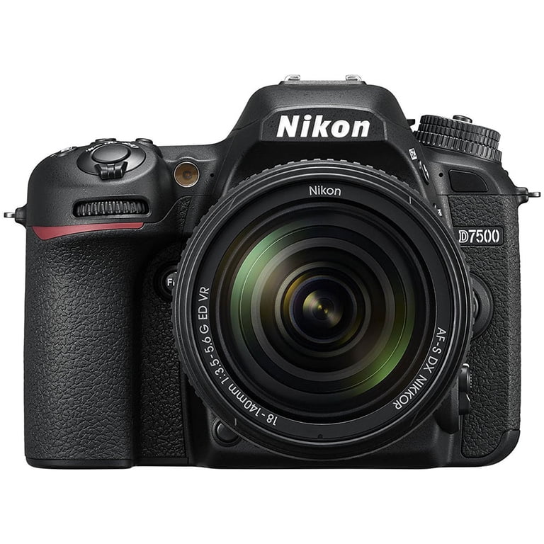 Nikon D7500 20.9MP DX-Format Digital SLR Camera with AF-S 18-140mm