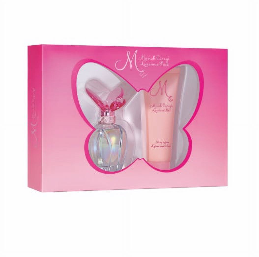 Mariah Carey Luscious Pink Perfume Gift Set for Women, 2 Pieces