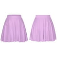 thumbnail image 6 of Miutii Womens Ruffled Mini Skirt Casual Elastic Waistband Flared Tennis Skirts Homewear Sportwear Lavender One Size, 6 of 9