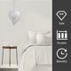 thumbnail image 3 of Creative Metal Wind Chimes Chic Forma de corazón Colgando Decoración Delicada Viento CHIME, 3 of 6