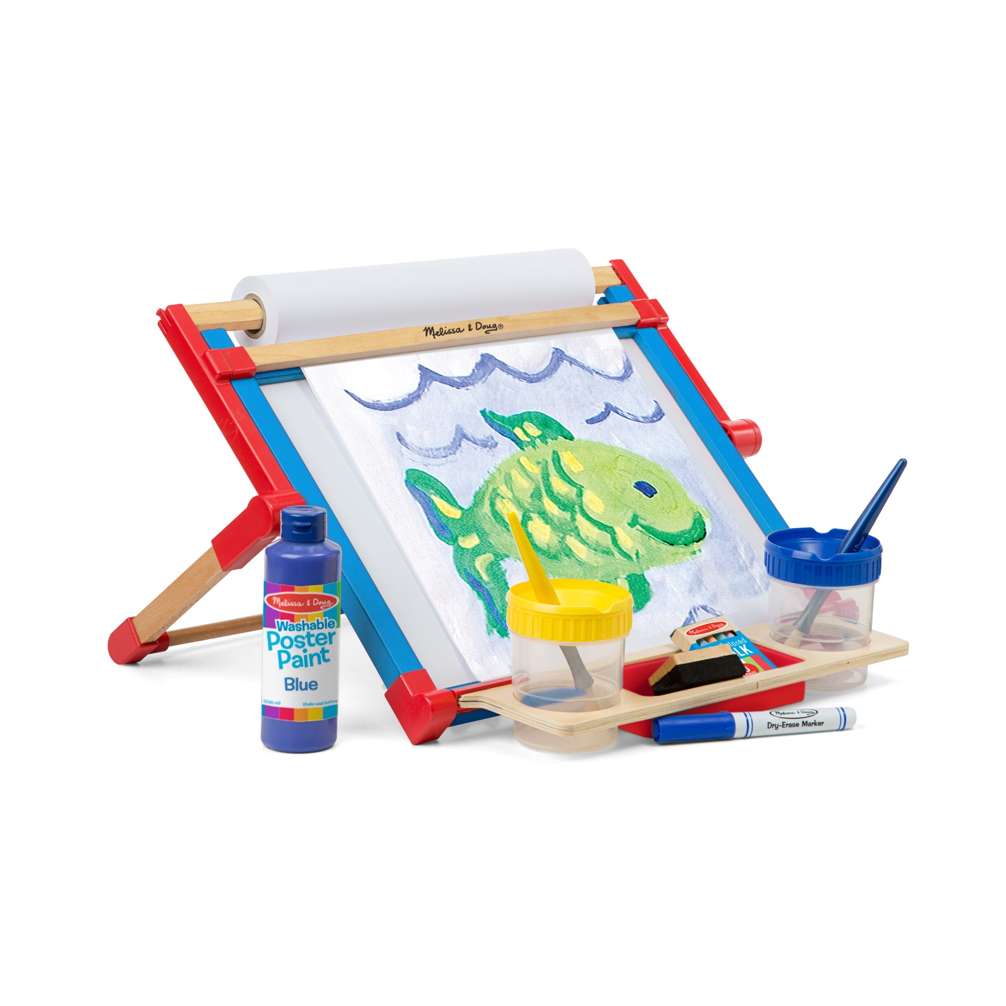 Melissa & Doug Double Sided Wooden Easel - Ages 3+