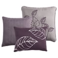 thumbnail image 3 of Mainstays 7-Piece Plum Roses Comforter Set, Full/Queen, 3 of 6