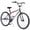 Colorful, variant on 26 Inch Freestyle Bike for Teens and Adults, Single-Speed Steel Frame Bicycle with 2 BMX Pegs, Front Caliper and Rear V Brake, 26x2.35 Tires, Fits 5'4"-6'2", Boys Girls Ages 14+