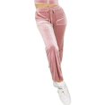 thumbnail image 1 of Women Zip Up Hoodie Casual Velvet Sweatshirt / Sweatpants with Pockets, 1 of 3