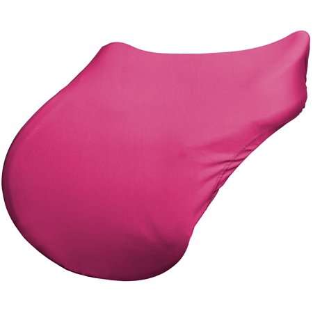 StretchX English Saddle Cover Hot Pink