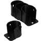 thumbnail image 1 of IDEANATEGRATE 4Ud Soportes Para Barra De De Ducha Negro Material Resistente Para Uso En, 1 of 8