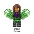 thumbnail image 1 of Black Super Spider Adam Doctor Fate Cyclone Hawk Man Heroes Mini Ladrillos Figura De Bloque De Construcción Juguete De Plástico KF6177 X0349, 1 of 4