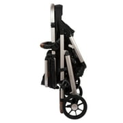 Monbebe Infant & Toddler 6-in-1 Modular Travel System, Black & Gold