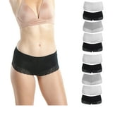 Womens Boyshort Panties Comfort Pack Ultra-Soft Cotton Underwear