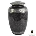 thumbnail image 6 of Ample Crimination URN Without Engraving | Large 10.5" Elegant Memorial Urn for Ashes with Meena Floral Design & Engraving Option ACU180, 6 of 9