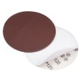 thumbnail image 1 of Uxcell 120Grits PSA Sanding Disc Adhesive Backed Sanding Sheets Sandpaper Aluminum Oxide Brown 5pcs, 1 of 6