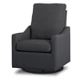 thumbnail image 6 of Delta Children Kenwood Slim Nursery Glider Swivel Rocker Chair, Charcoal, 6 of 14