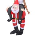 thumbnail image 1 of Conjunto de disfraz navideño inflable, trajes festivos inflados unisex para fiesta de carnaval, 1 of 5