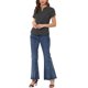 thumbnail image 2 of BLUSA ESTAMPADA DE PUNTOS EN V DE MANGAS CORTAS PARA MUJER INSPIRE CHIC TALLA S NEGRO, 2 of 7