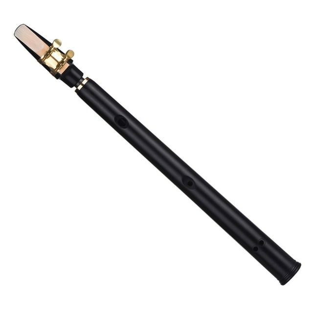 MesaSe Mini Poche Saxophone Bb ABS avec Embouts Alto 10pcs Roseau Sac de Transport Instrument à Vent