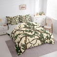 thumbnail image 2 of Feelyou Branches Twin Bedding Sets 7pcs, Tree Plant Bedding Comforter Set, 2 of 7