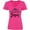 Hot Pink, variant on Inktastic Blessed Nonna Grandma Women's V-Neck T-Shirt