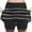 Black, variant on Girls' Skort Sports Tennis Skirt Solid Color Loose High Waist A-line Skirt for Girls 2-12Y