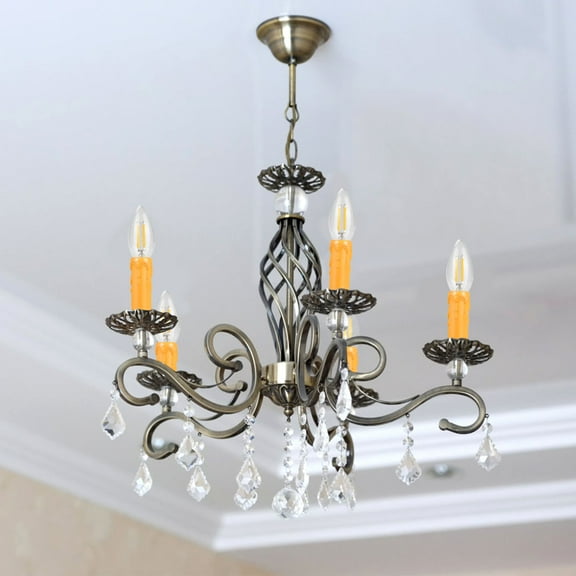 COSMOBETTY 20pcs Lightweight Creative Candle Covers For Chandelier Plastic Sleeves With Realistic Melted Elegant