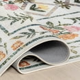 thumbnail image 5 of nuLOOM Erina Floral Washable Area Rug, 8' x 10', Erina Ivory, 5 of 9