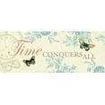 thumbnail image 2 of Pela Studio 32x15 White Modern Wood Framed Museum Art Print Titled - Time Flies II, 2 of 4