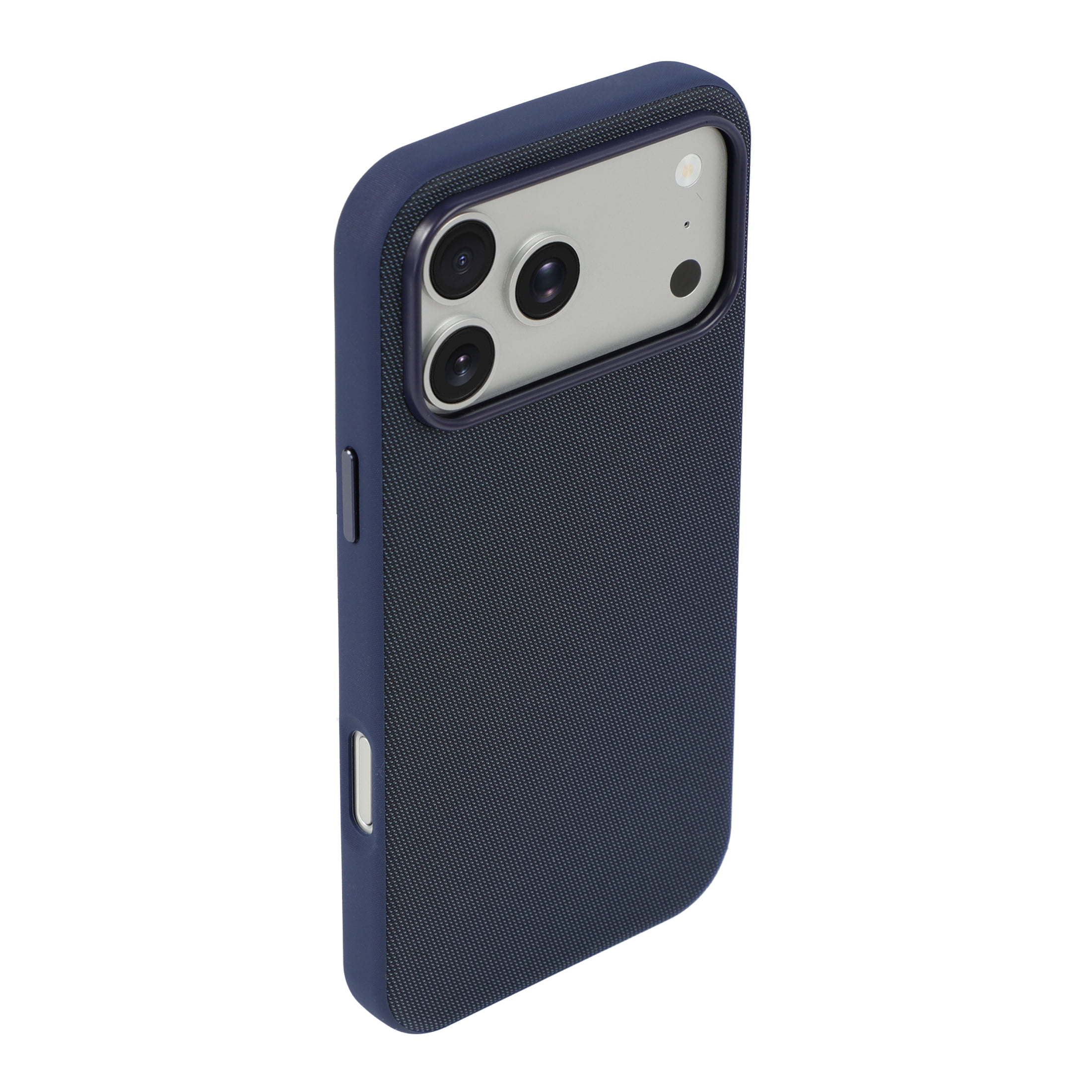 onn Woven Tech Case for Apple iPhone 18 Pro Max and iPhone 17 Pro Max, Navy