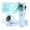 Blue, variant on Black Portable Handheld Turbo Fan 3-in-1 Air Tech for Outdoor Travel Beach Activities