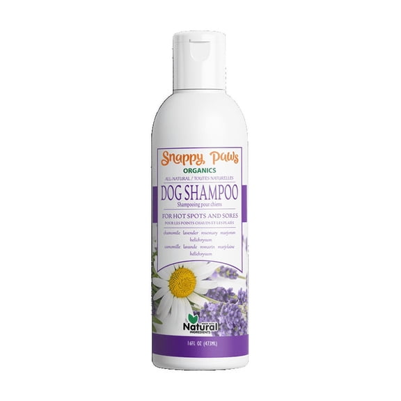 Snappy Paws, Dog Shampoo For Hot Spots and Sores, 16oz Bottle