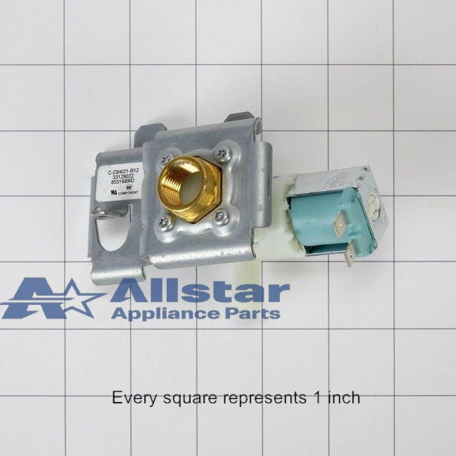 Whirlpool Dishwasher Water Inlet Valve WP8531669