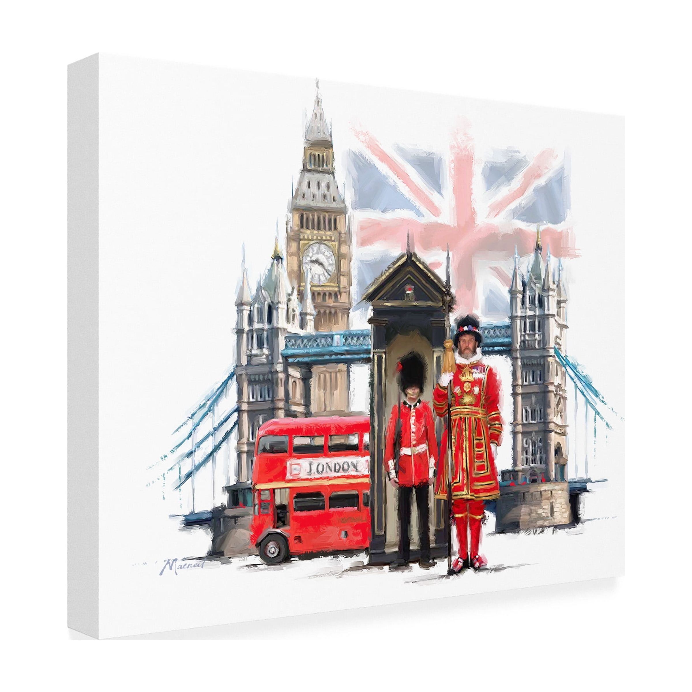 The Macneil Studio 'London' Canvas Art