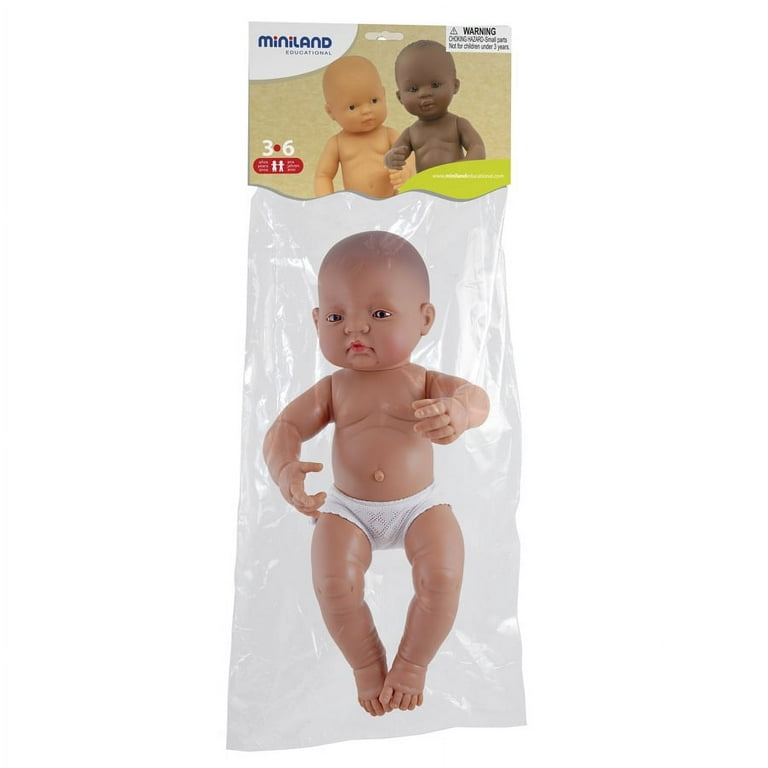 Miniland Baby Doll - Hispanic Boy 21cm Miniland Baby Doll - Hispanic Boy 21cm