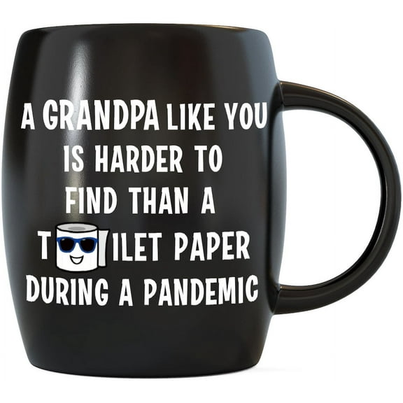 MUG A DAY 16oz Grandpa Like You Hard To Find Fathers Day Gift for Grandpa Grandfather Dad From Granddaughter Grandson Grandkids Funny Gag Gift Ideas for Christmas Birthday Coffee Mug Cup