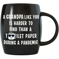 MUG A DAY 16oz Grandpa Like You Hard To Find Fathers Day Gift for Grandpa Grandfather Dad From Granddaughter Grandson Grandkids Funny Gag Gift Ideas for Christmas Birthday Coffee Mug Cup