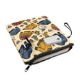 thumbnail image 2 of HELLHERO Sweater Pattern 11.42 x 8.66 Inch Polyester Book Cover Sleeve Pouch - Book Cover Carrying Case for Travel, Hardcover Notebook Journal Textbooks Paperbacks, 2 of 8