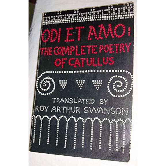 Pre-Owned Odi Et Amo, 9780672603143, 0672603144, Paperback,
