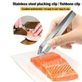 thumbnail image 4 of Bgsha Remover Fish Bone Tweezers Pick-Up Puller Pincer Plucking Clamp Clip Style Gadgets Kitchen Accessories Kitchen Tool, 4 of 8
