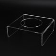 thumbnail image 1 of 2PCS Support de Football Support d'Affichage Transparent Acrylique Support Stable Anti-Rayures Présentoir Polyvalent pour le Basket-Ball, 1 of 8