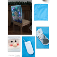 thumbnail image 3 of Juego de 2 fundas para sillas iluminadas de Navidad ZHAOCHENG muñeco de nieve, 3 of 5
