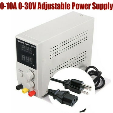 Lab DC Power Supply 0-30V 0-10A Adjustable Variable Switching Bench Power Supply