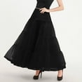 thumbnail image 5 of Weiqiqre Womens Skirts Ankle Length Petticoats Long Plus Size Wedding Slips Crinoline Underskirt for Prom Evening Wedding Dress, 5 of 9