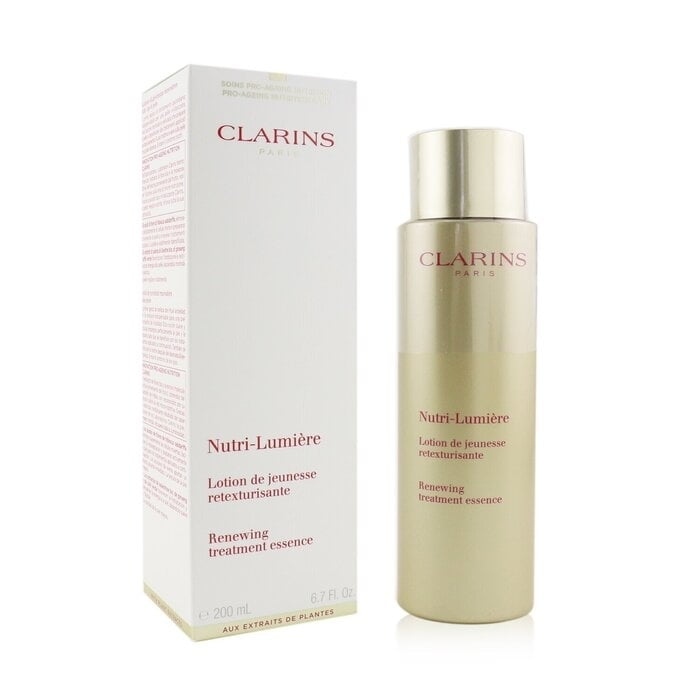Nutri-Lumiere Renewing Treatment Essence by Clarins for Unisex - 6.7 oz  Treatment