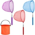 thumbnail image 1 of FRCOLOR net Kids Insect Catching net with Stretchable Handle and Foldable Barrel for Fun Outdoor Activities Assorted Color Plastic and Stainless Steel,14.96"X7.87"X0.59", 1 of 4