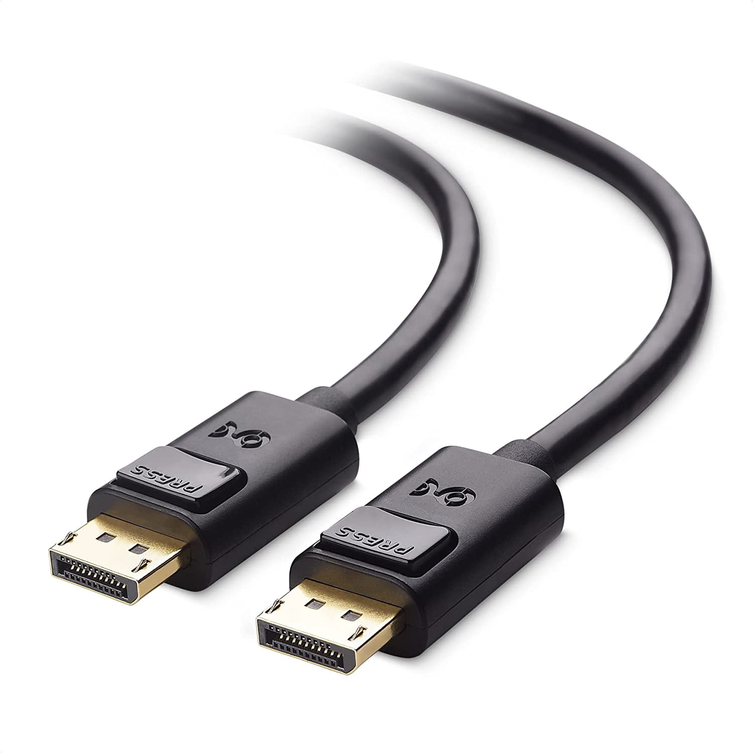 4K Resolution Ready DP to DP Cable 6 Feet Cable Matters 2-Pack DisplayPort to DisplayPort Cable 
