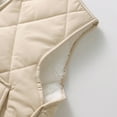 thumbnail image 6 of SonxaHe Little Boy's Winter Vest Warm Fleece Lined Sleeveless Jacket for Kids Insulated Padded Outerwear White,Sized 5-6, 6 of 8