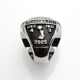 thumbnail image 6 of 2025 Thunder Tribute Ring with Display Box – Shai Gilgeous-Alexander #2 Championship Replica – Size 13 – Silver OKC Fan Collectible, 6 of 10