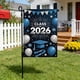 thumbnail image 1 of Bandera de jardín para graduación, ideal para decoraciones de fiestas al aire libre – Pancarta de poliéster para fotos, perfecta para celebraciones en patios y jardines – Tela colgante impermeable, 1 of 6
