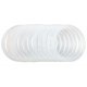 thumbnail image 2 of Nvzi 20 juntas de silicona blancas de 3,38 pulgadas para tarros, juntas de goma de repuesto para tarros de vidrio., 2 of 5