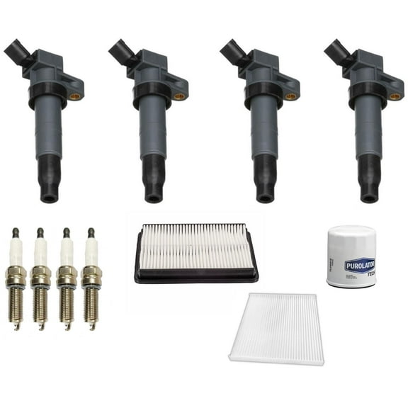 Ignition Coils & Spark Plugs & Filters For Hyundai Santa Fe Sport 2.4L 13-2015