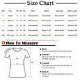 thumbnail image 3 of Cotton Linen Tops for Women Casual Round Neck Short Sleeve Blouses Cute Loose Solid Color Ruffle Hem Button Down Back Pleated T Shirts, 3 of 4